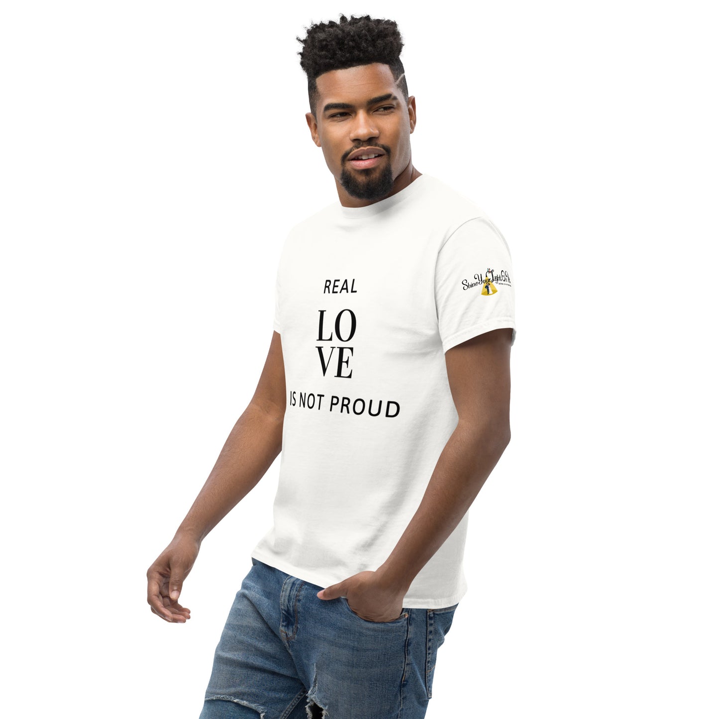 Real Love is not proud Men's classic tee