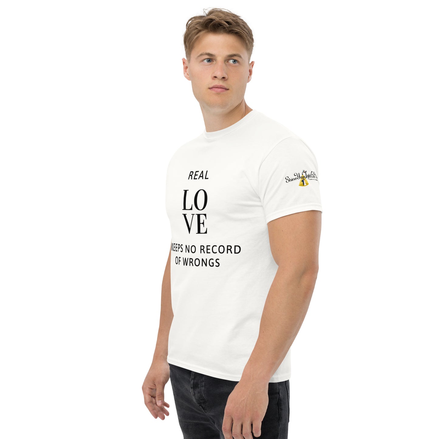 Real Love keeps no records Men's classic tee