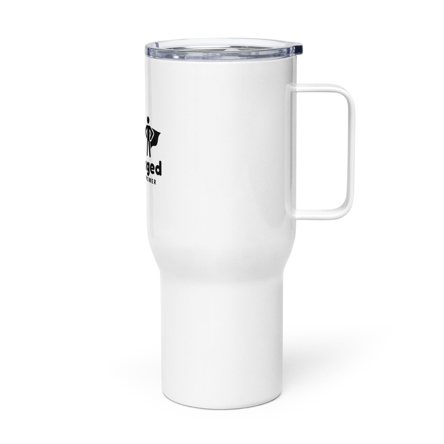 Staying Encouraged Travel mug with a handle