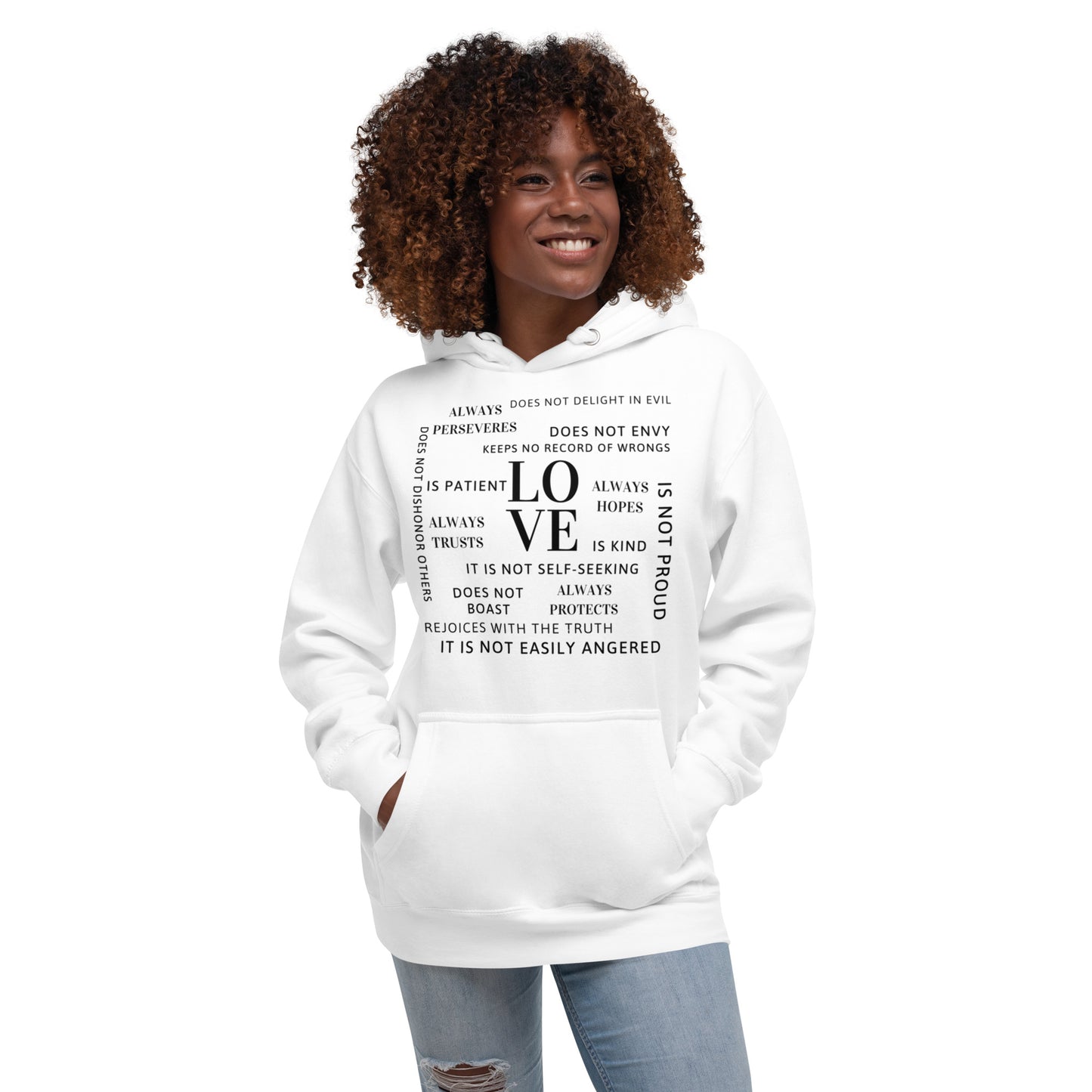 SYLOI Love Is Unisex Hoodie