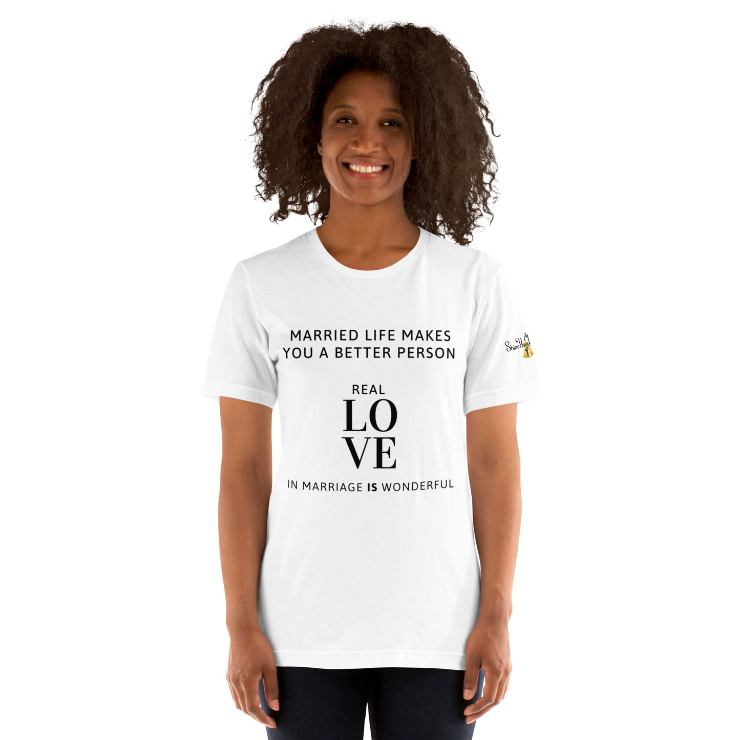 Marriage is Wonderful - Married Life Makes You Better Unisex t-shirt