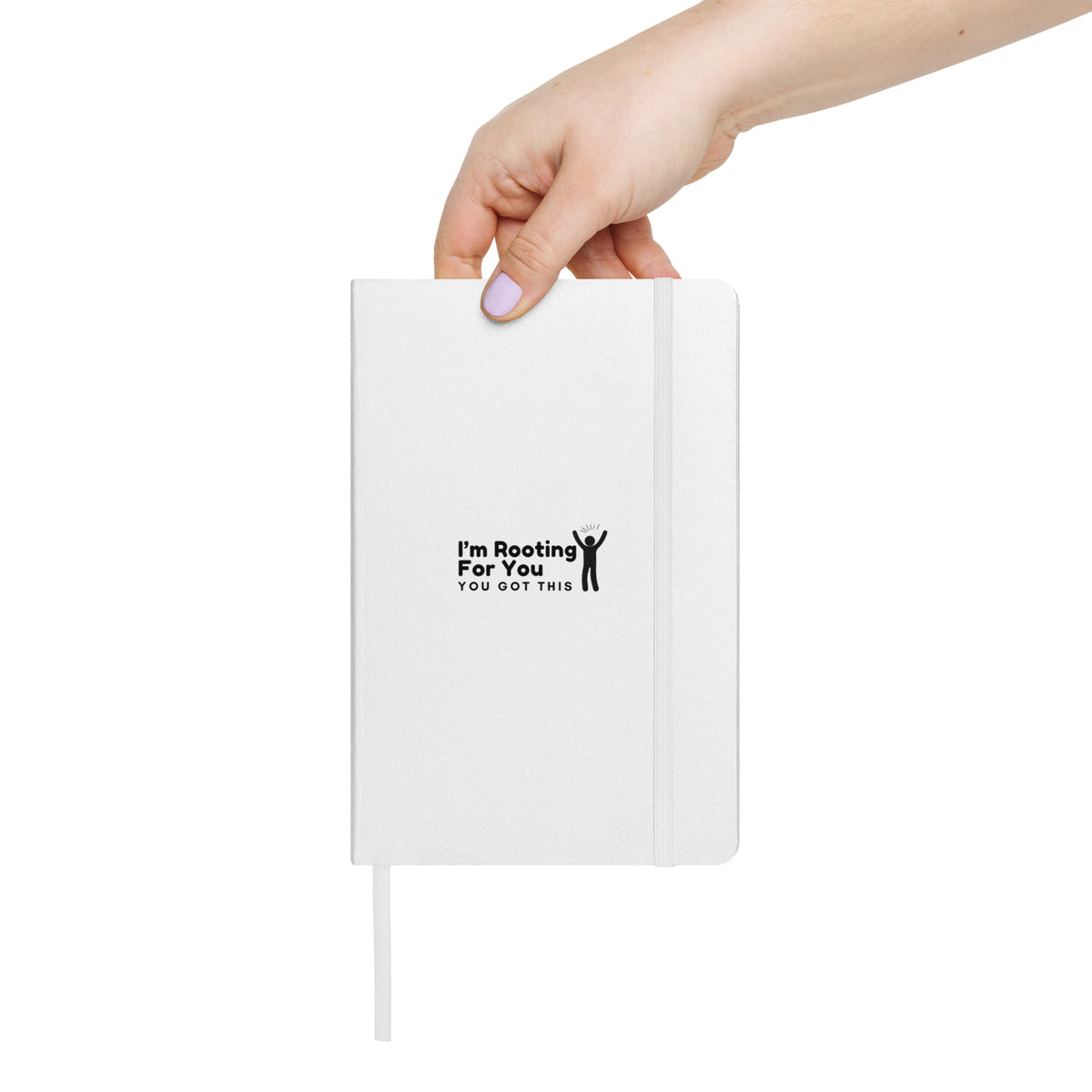 I'm Rooting For You Hardcover bound notebook